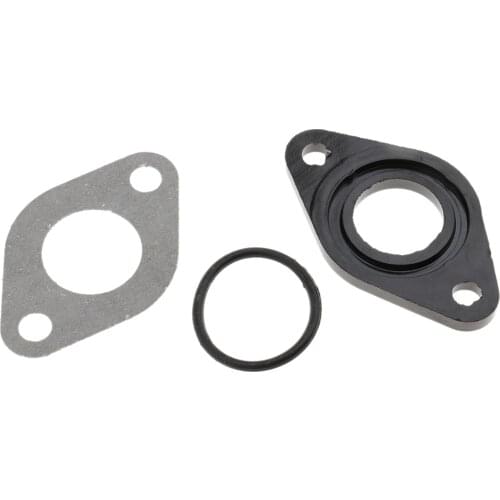 19mm Scooter Moped ATV Carburetor Carb Intake Manifold Spacer Insulator & Gasket For 110-250cc Pit Dirt Bike