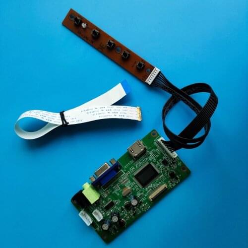 Kit for B133HAN02 Controller board 1920x1080 30pin EDP DRIVER HDMI VGA SCREEN display LCD LED panel Display 13.3"