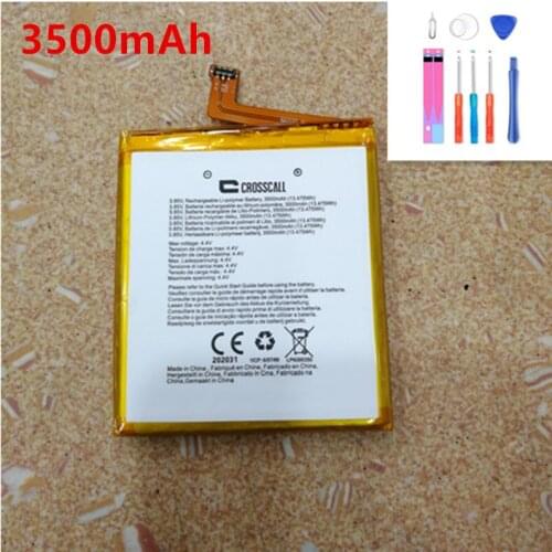 New original 3.85V 3500mAh/13.475Wh LPN385350 Replacement Battery For CROSSCALL TREKKER X3 Built-in Li-ion bateria Li-Polymer