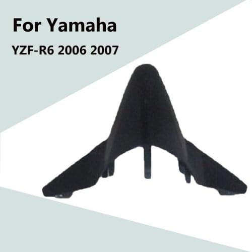 For Yamaha YZF-R6 2006 2007 Head Fairing Nose Front Upper Triangle Cover ABS Injection Fairing R6 06 07 Motorcycle Accessories