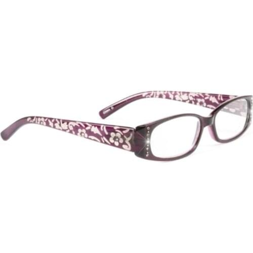 Diamond Reading Glasses Women Ultralight Presbyopic Presbyopia Eyewear Eyeglass F3MD