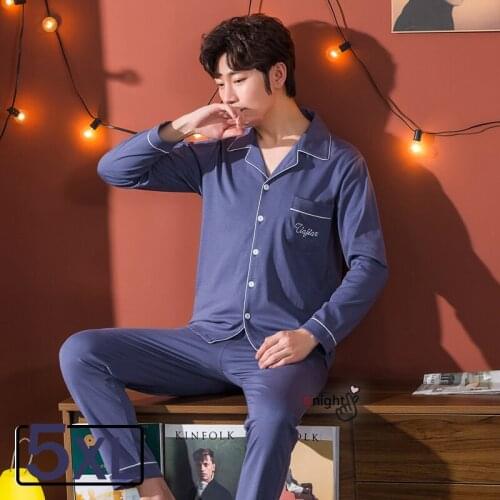 5XL Luxury Men Pajama Sets Long Plus Size Pajamas Mens Home Cloths Cardigan Suit Winter Autumn Sleepwear Winter Pajama Pijama