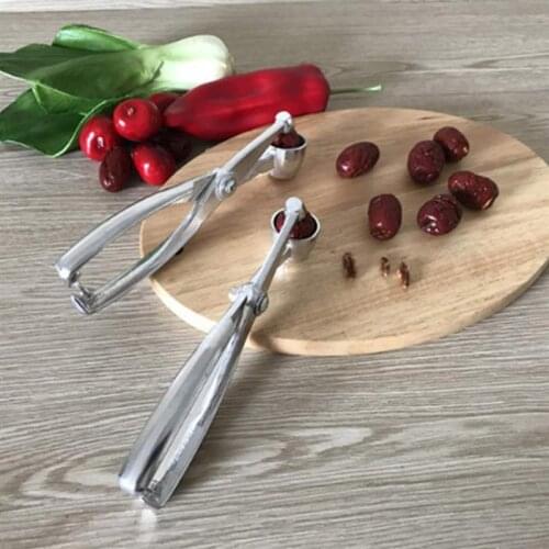 Cherry Enucleator Stainless Steel Cherry Pits Remover Chopping Tool to Remove Cherries Kitchen Gadgets Fruit Vegetable Tools
