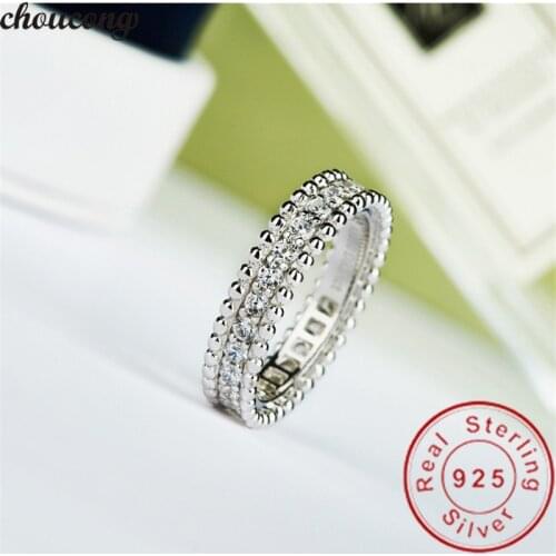 Office lady 925 Sterling Silver Ring Pave AAAAA Cz Engagement Wedding Band Rings for Women Bridal Fashion Party Jewelry Gift