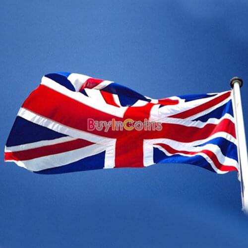 3 x5ft UK Union Jack England Banner Great Britain United Kingdom Country Flag #48113