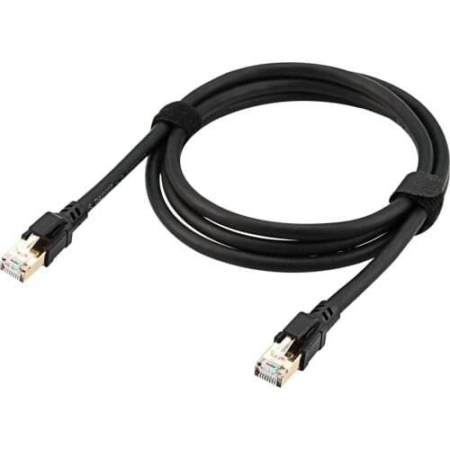 CY RJ45 Cat8 Ethernet Network Lan Cable Patch Cord 25/40Gbps for Router Laptop