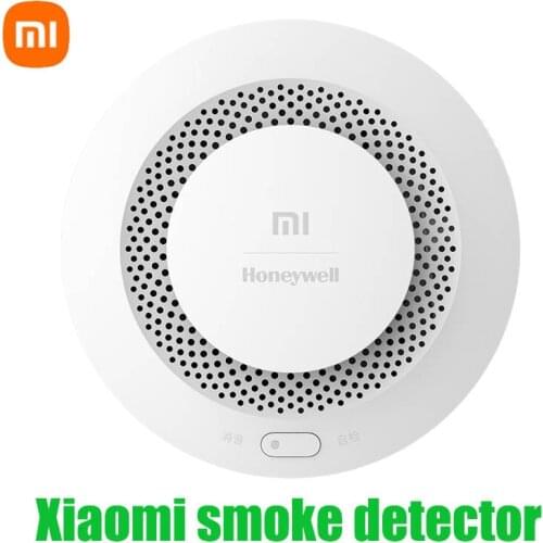 Original Xiaomi Mijia Honeywell Fire Alarm Detector Audible Visual Smoke Sensor Remote Mihome APP Smart Control safety monitor