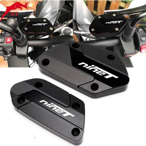 For BMW R nineT /Pure R nineT Racer R nineT 2015-2016 Motorcycle CNC Aluminum Front Brake Clutch Fluid Reservoir Cap Tank Cover
