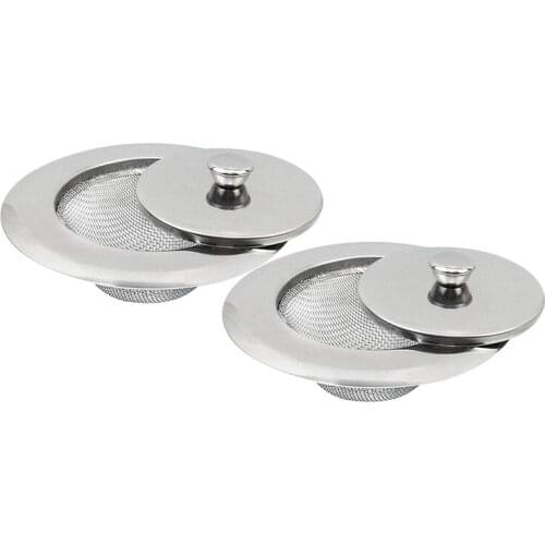 Drain Filter Kitchen Sink Filter Anti-Clogging Mesh Drain Is Suitable for Most Bathroom Kitchen Sink Drains Retail