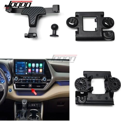CUSTOM MADE Gravity Phone Holder Auto-Lock Firm For Toyota Highlander 2021 Car Dashboard Air Vent Accessories Direct Clip-On