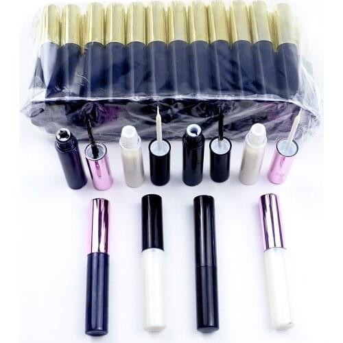 Lash Glue Pen Quick-drying 10/30/50 Pcs/Lot Long Lasting White Black Eyelash Glue Makeup Tool Wholesale