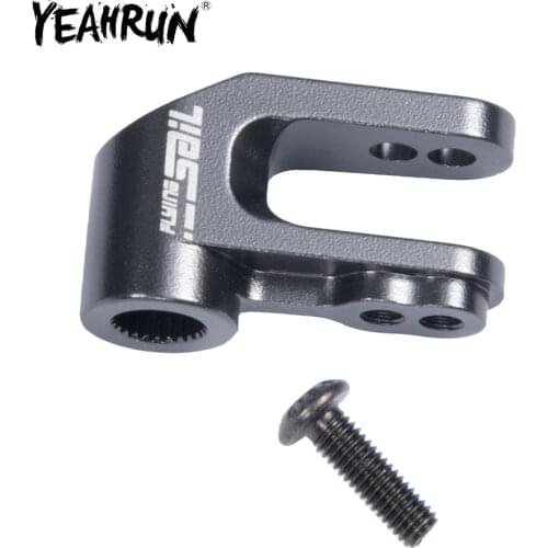 YEAHRUN Metal Steering Servo Arm for Traxxas Unlimited Desert Racer UDR 1/7 Short Card RC Crawler Car Upgrade Parts