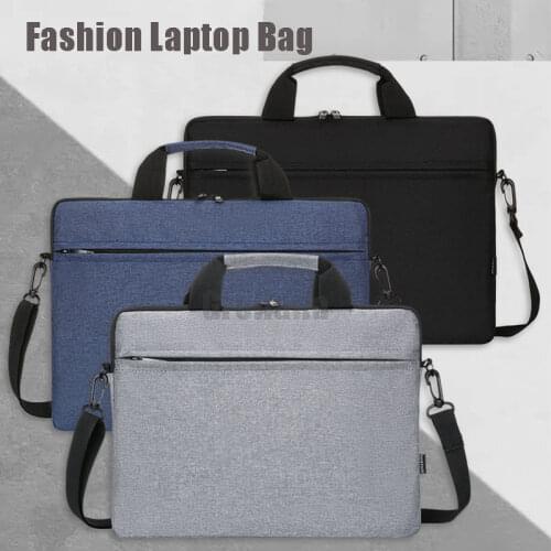 Multi-use Strap Laptop Sleeve Bag With Handle For 10" 13" 14" 15.6" 16 Inch Laptop Shockproof Computer Notebook Bag,Grey Black