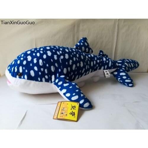 Blue whale soft doll large 58cm cartoon Marine animal plush toy throw pillow Christmas gift h2012