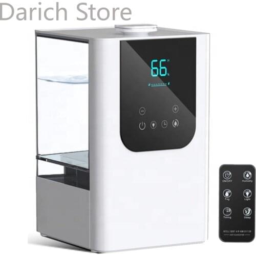 Cool Mist Sprayer Santitizer Lasts For 30 Hours 6L Water Tank Filter Purify Easy To Clean Humidifier Air Ultrasonic