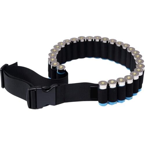 Airsoft Tactical Fighter 27 Shell Belt Bandolier Gun Calibre 12 Holder Shotgun Cartridge Belt Military Ammunition Outdoor