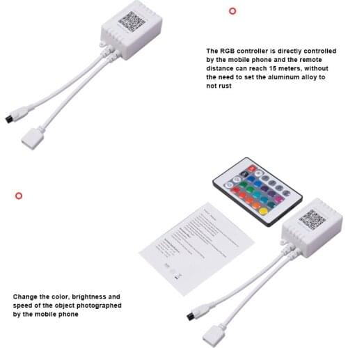 DC RGB Bluetooth USB Controller Led Light Bar Bluetooth Control By WIFI Mobile Phone Led Controller ND998