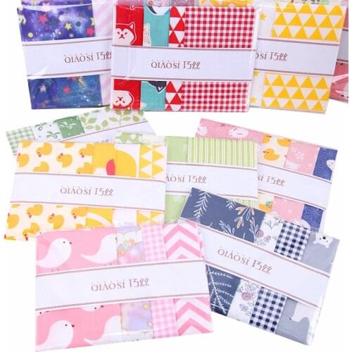 20X25CM Nordic style Cotton Fabric Printed Cloth Sewing Quilting Fabrics for Patchwork Needlework DIY Handmade Material