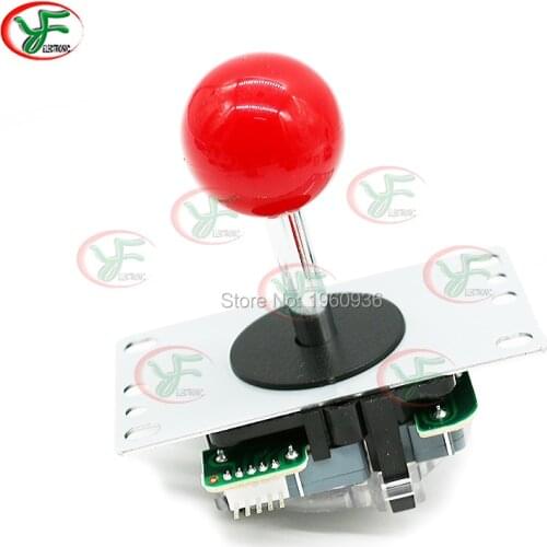 High quality micro switch 5 pin circuit board copy sanwa joystick arcade cabinet diy joystick red