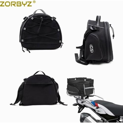 ZORBYZ Motorcycle Waterproof Saddlebag Tail Bags Mount Panniers Rack Top Case For BMW R1250GS R1200GS F850GS F750GS LC ADV