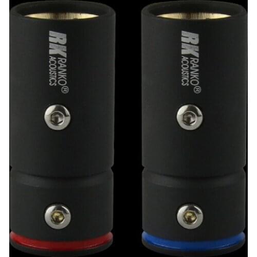 RANKO ACOUSTICS RCBL-1035M Silver-Plated Red Copper High-Performance Copper Housing 4-Pin XLR Connector