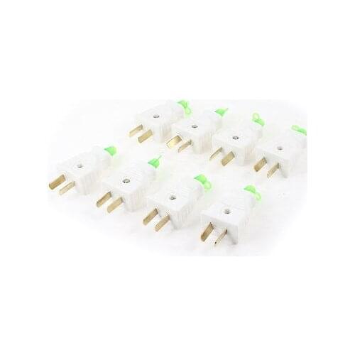 8 Pcs AC 250V 16A 2 Pin AU Power Cord Plug Adapter Head Connector