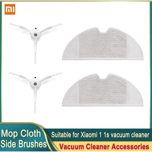 Side Brush Mop Cloths Rags for Xiaomi 1s MI Robot Vacuum Cleaner Roborock S50 S5 Max S6 Pure Xiaowa E25 E35 Cleaner Accessories