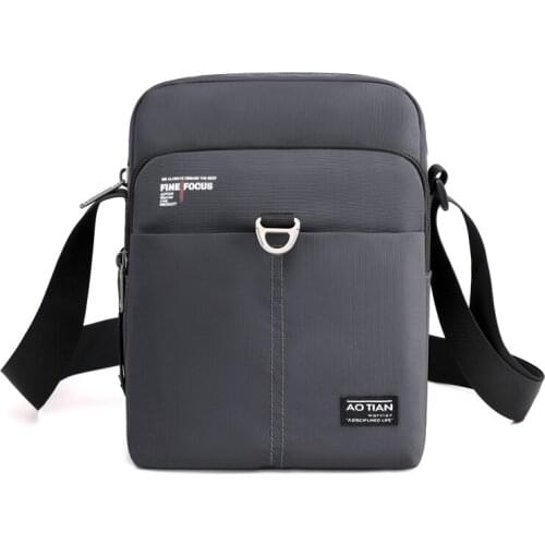 AOTIAN Brand Mens Shoulder Bag High Quality Boys Crossbody Bag Nylon Male Business Large and small Man Phone Messenger Bag