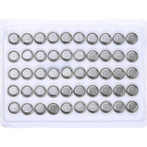 50pcs AG10 LR54 LR1130 390 189 389A 389 1.5V Button Coin Cell Battery Remote Control Toy Electronic Batteries