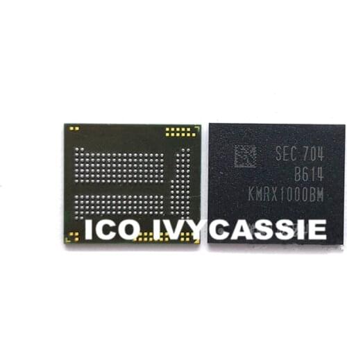 KMRX1000BM-B614 eMMC 32+3 32GB EMCP NAND flash memory IC chip BGA221 Used 100% Tested Good