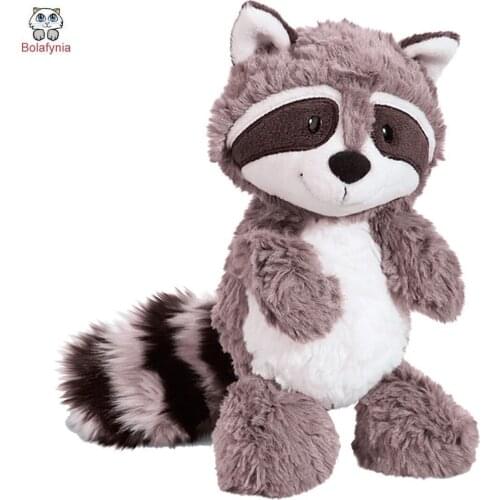 BOLAFYNIA Big tail raccoon Plush Toys doll birthday Christmas gift children Stuffed toy Jungle animals