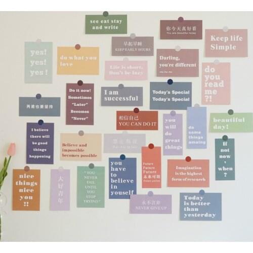 15pcs/lot Trend Network Post Card Package Fun Character DIY Diary Decoration Material Stickers