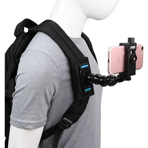 Outdoor Live Mobile phone Backpack Fixed Bracket for Huawei Iphone Mobile phone Riding Accessories Bag Clip Holder