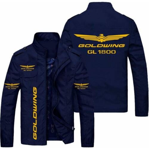 2021 Fashion New Men‘s Honda GOLDWING Logo Printed Jacket Coats Windbreaker Customiz Work Clothes Outdoor Off-Road Jacket M-6XL