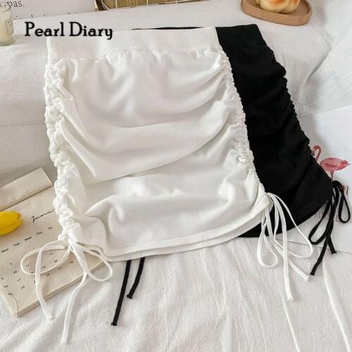 Женские трикотажные юбки Pearl Diary China At AliExpress