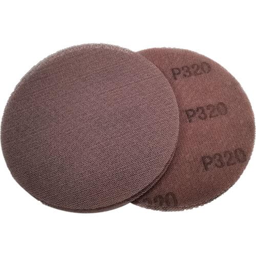 Suitable for MIRKA 5 inch125mm Dry-Grinding Mesh Pneumatic Round Self-Adhesive Mesh Disc Sandpaper Sheet