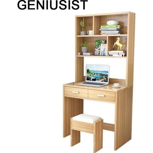 Schreibtisch Bed Tray Mueble Escritorio De Oficina Pliante Tafel Tablo Computer Laptop Bedside Desk Table With Bookshelf