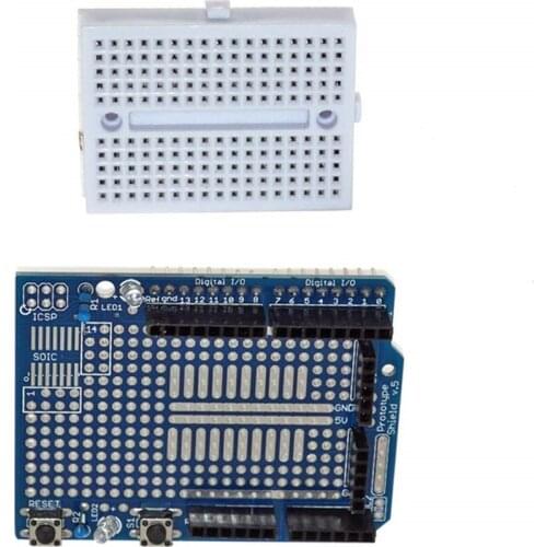 Hot selling mini electronic solderless breadboard Expansion board with mini bread board