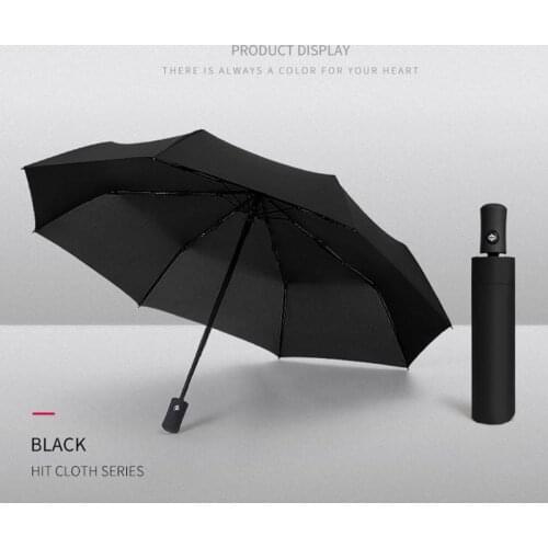 12K Strong Wind Resistant Folding Automatic Umbrella Men Rain Women Parasol Big Umbrellas Business Portable Long Handle