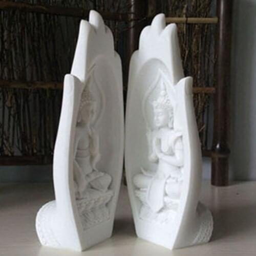 Resin Buddha statues Southeast Asian style ornaments decoration Buddhism monk buddhist home decor figurines statue