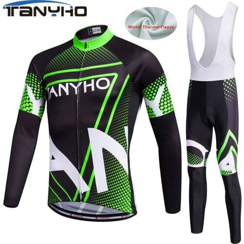Sport Wear Pro Winter Super Warm Cycling Jerseys Fleeced Ropa Ciclismo Bike Cycle Maillot Bicycle Wear Bisiklet Clothing Suit