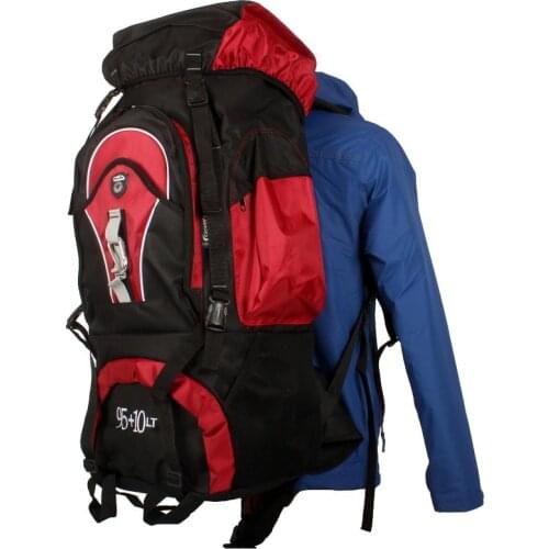 105L Large Capacity Outdoor Tactical Backpack 5 Color Option Mountaineering Camping Hiking Military Water-Repellent Tactical Bag