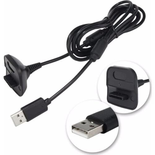 USB Charging Cable Wireless Game Controller Gamepad Joystick for Xbox 360 DC 5V