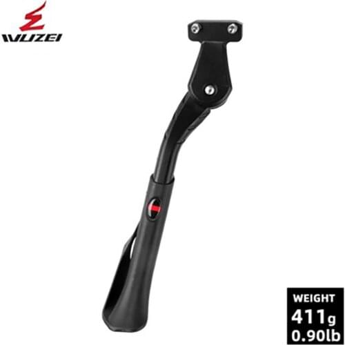 WUZEI Bicycle kickstand rear middle side support tripod Adjustable for MTB/Snow/folding Bicycle Cycling Accessories Parts