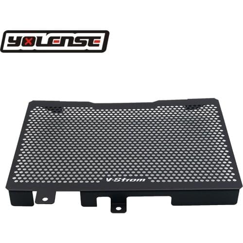 For SUZUKI Vstrom V-STROM 650XT 650 XT 2017 2018 2019 2020 Motorcycle Radiator Grille Cover Guard Stainless Steel Protection