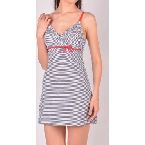 Womens Red Hanging Rope Nightgown 95 Cotton + 5 Lycra Stylish Design Welcome Quality Wink Attractive 2021Moda Trend style New Pattern Nightgown Women Mini Sexy Slim Nightdress Model With Straps