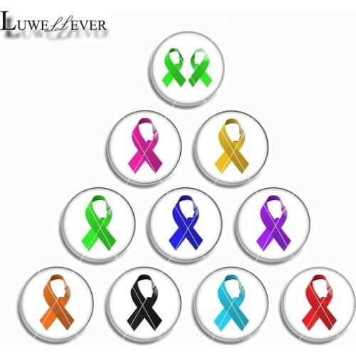 12mm 10mm 14mm 16mm 20mm 25mm 440 10pcs/lot Red Ribbon Mix Round Glass Cabochon Jewelry Finding 18mm Snap Button Charm Bracelet