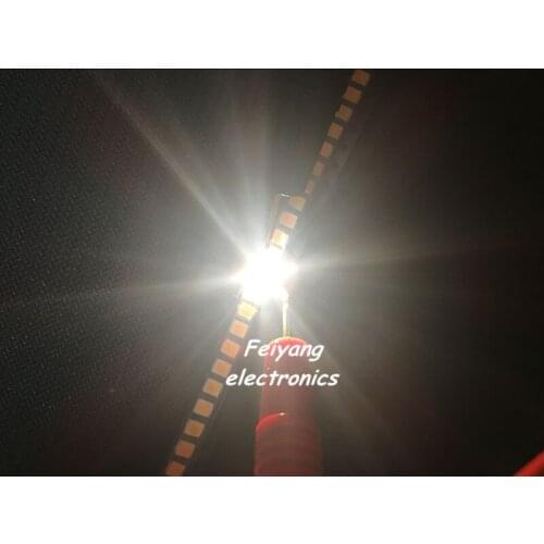 500pcs/lot 3528 SMD LED white /warm white 3200k-6500k 1210 3528 SMD LED Ultra Bright White Light Diode