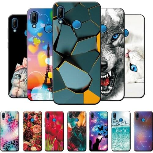 For Huawei P20 Lite Case Horse Pattern Case For Huawei P20 Lite Phone Back Cover on P20 Lite Soft TPU Case For Huawei P20 Lite