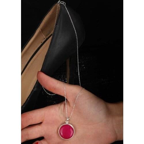 DR STONE agate 925ayar Silver Womens necklace 120 AR792 157069191